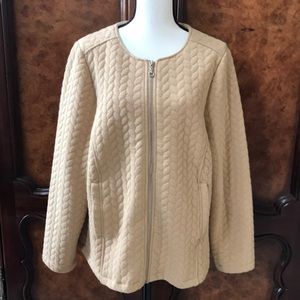 Koret Tan Quilted Jacket